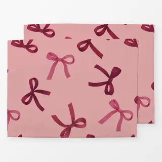 Tischset rosa pink