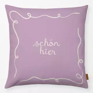 Kissen Schön hier