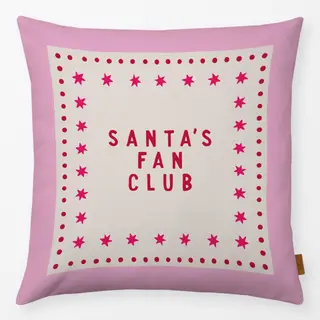 Kissen Santa's Fan club