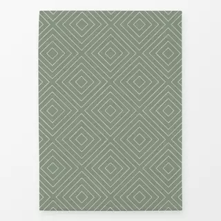 Geschirrtücher Rhombus green