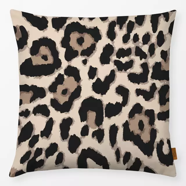 Kissen Leopard groß von Studio Kesse