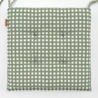 Sitzkissen Small Checks Green