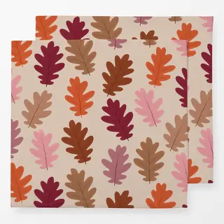 Servietten Herbstblätter bunt