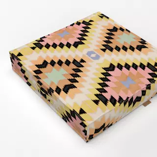 Bodenkissen Big Ikat Colorful
