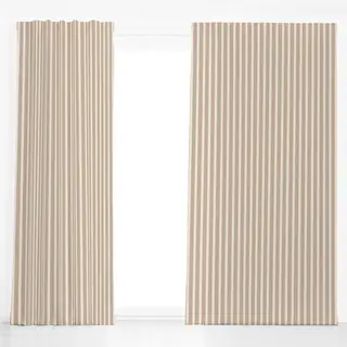 Dekovorhang beige