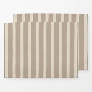 Tischset beige