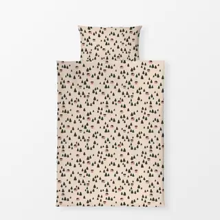 Bettwäsche off-white rosa