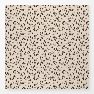 Tischdecke off-white rosa