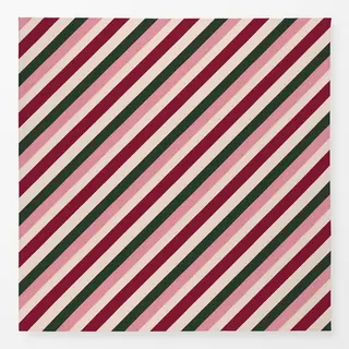 Tischdecke Streifen diagonal