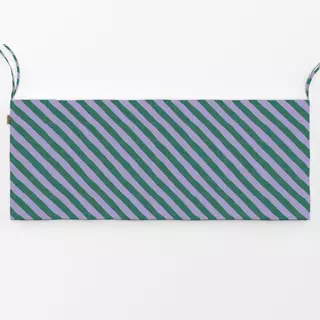 Bankauflage Streifen Brush Diagonal lila