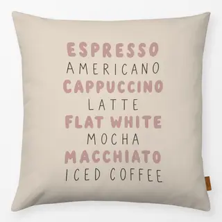 Kissen Café beige