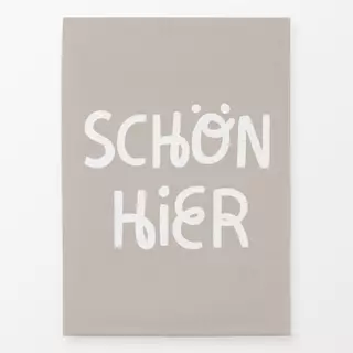 Geschirrtücher schön hier beige
