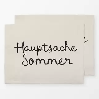 Tischset Hauptsache Sommer