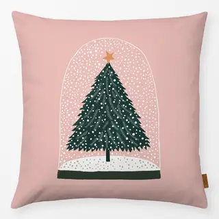 Kissen Baum Schneekugel