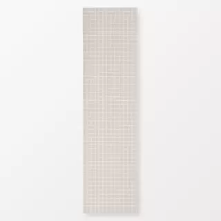 Tischläufer Karo beige