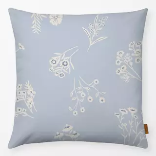 Kissen Wildblumen Blau