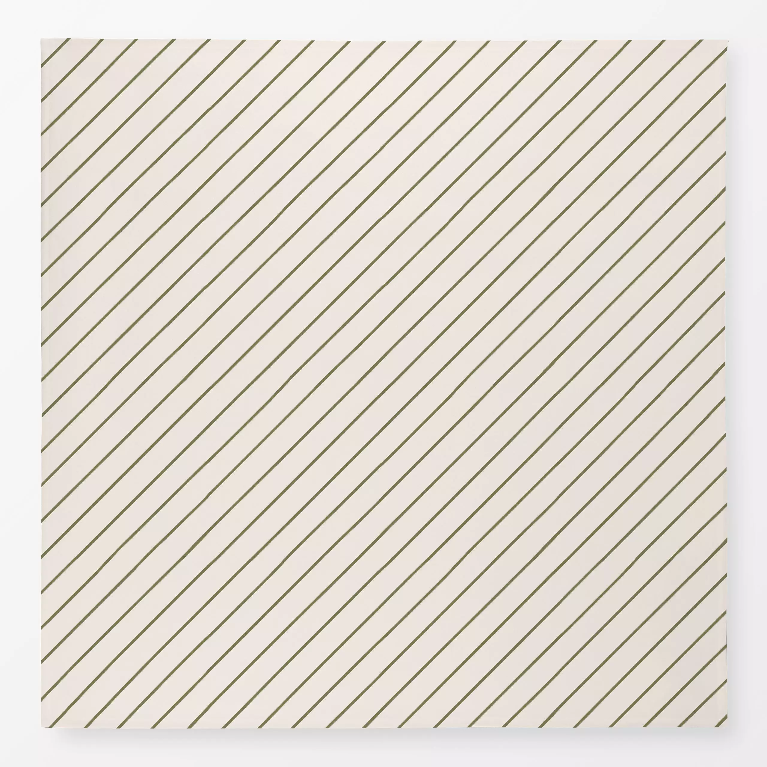 Tischdecke Streifen Diagonal Grün Beige - Weihnachten, Symbole & Muster - von „Sophie Augustin Illustration"; Streifen, Weih...