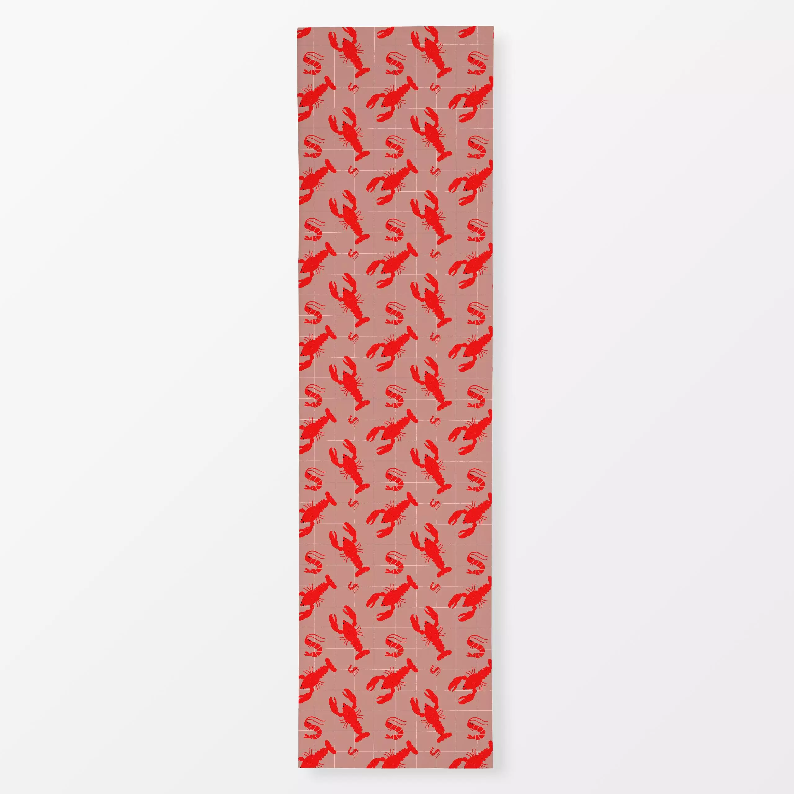 Tischläufer Seafood Grid - Kinderzimmer & Motive für Kinder, Tiere, Küche, Essen & Trinken - von „Julia Marquardt-Lott"; Mee...