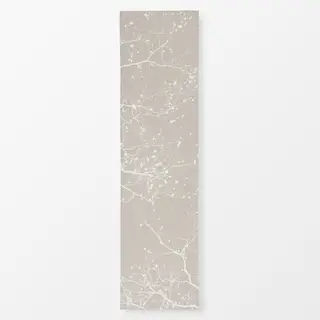 Tischläufer Zweige in Beige