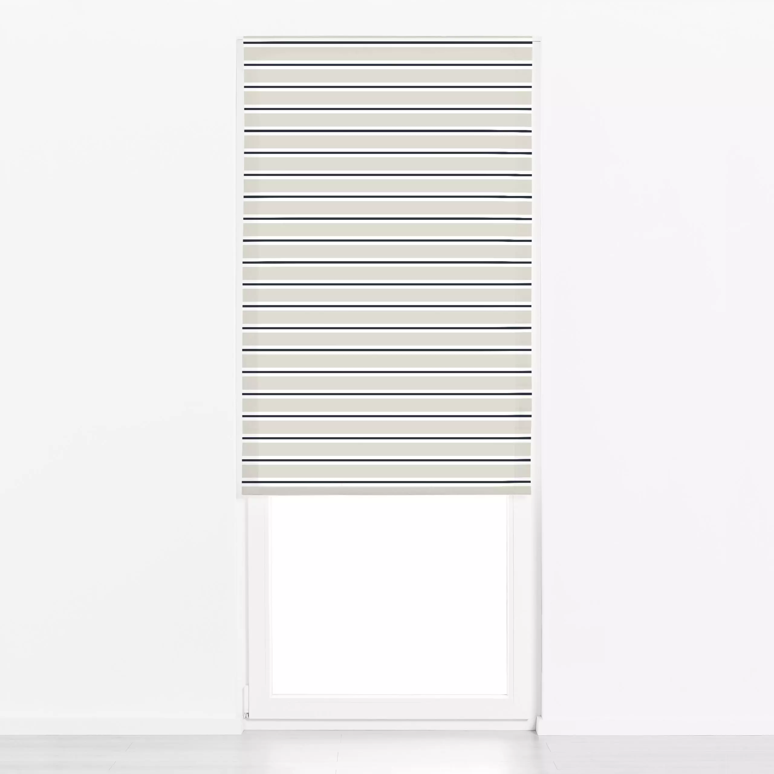 Raffrollo Oster Streifen beige - Sprüche & Schriftzüge, Symbole & Muster, Anlässe, Ostern - von „Katrin Graff"; Streifen, Sa...