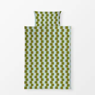 Bettwäsche Tropical Summer Geo Grün