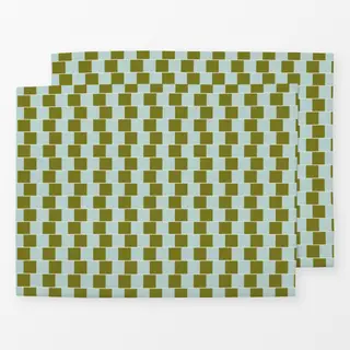 Tischset Tropical Summer Geo Grün