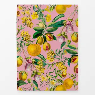 Geschirrtücher Tropischer Gartenzauber pink