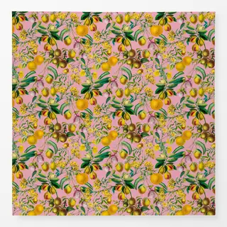 Tischdecke Tropischer Gartenzauber pink