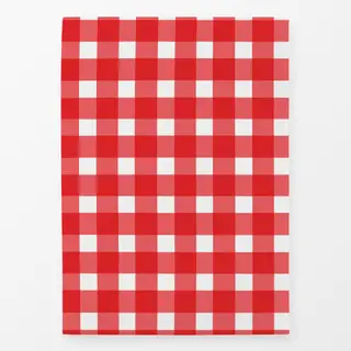 Geschirrtücher Karo Rot