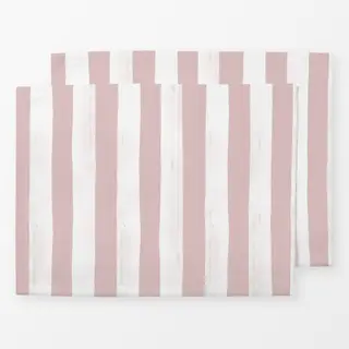 Tischset Art Stripes rosa