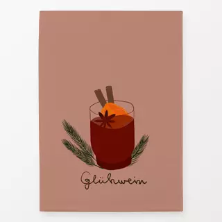 Geschirrtuch Glühwein