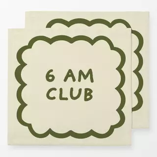 Servietten 6 AM CLUB