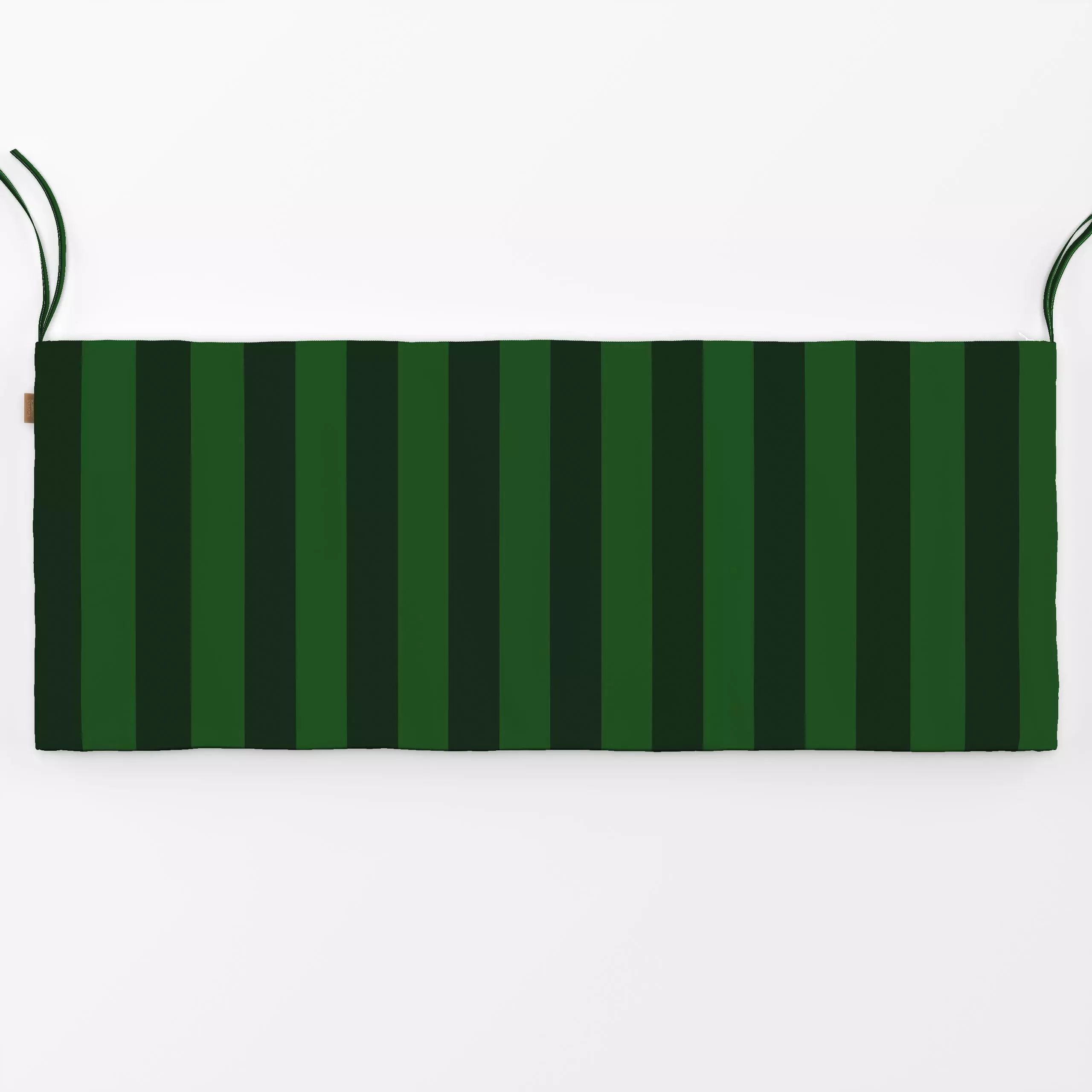 Bankauflage Streifen Dunkelgrün & Hellgrün - Weihnachten, Winter, Symbole & Muster - von „Lisa Jasmin Bauer"; Streifen, Weih...