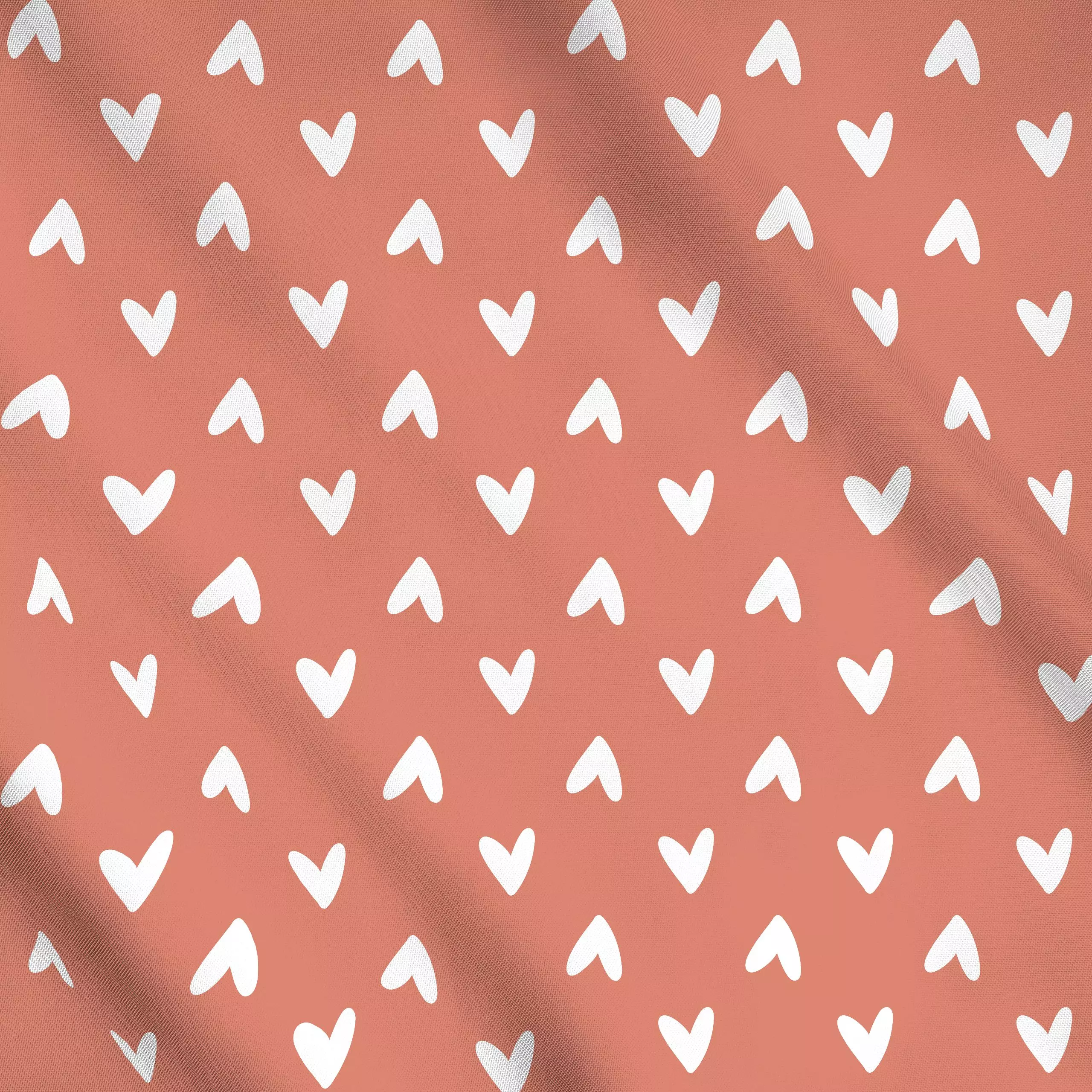 Meterware Love Baer Muster terrakotta, Tiere, gemustert, fürs Kinderzimmer, von Julia Reyelt