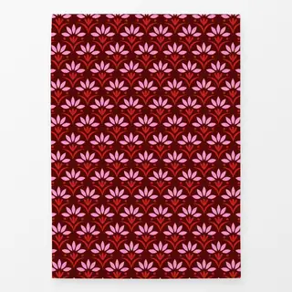 Geschirrtücher Vintage Florals brown red