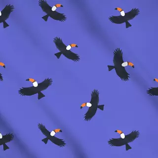 Meterware Toucan Pattern