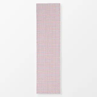 Tischläufer Karomuster Blau Rot