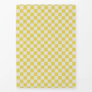 Geschirrtücher Santorini Karos Gelb