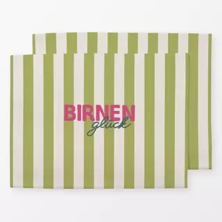 Tischset Birnenglück