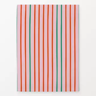 Geschirrtücher Streifen Duo | rosa-rot-grün