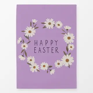Geschirrtücher Kranz Happy Easter
