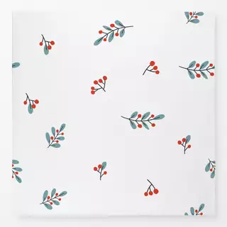 Tischdecke Holy Jolly mistletoe pattern