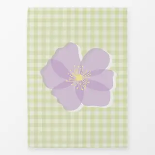 Geschirrtücher Kirschblüte Vichy grün