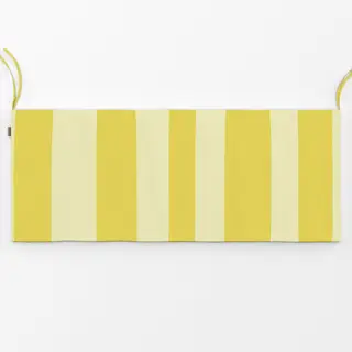 Bankauflage Santorini Streifen Gelb Gelb
