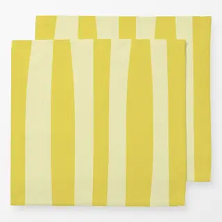 Servietten Santorini Streifen Gelb Gelb