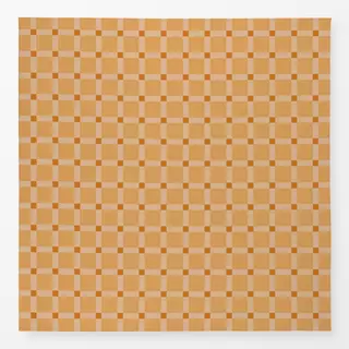 Tischdecke Rautenmuster in Braun