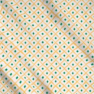 Meterware Cool Boho Mesh Pattern yellow