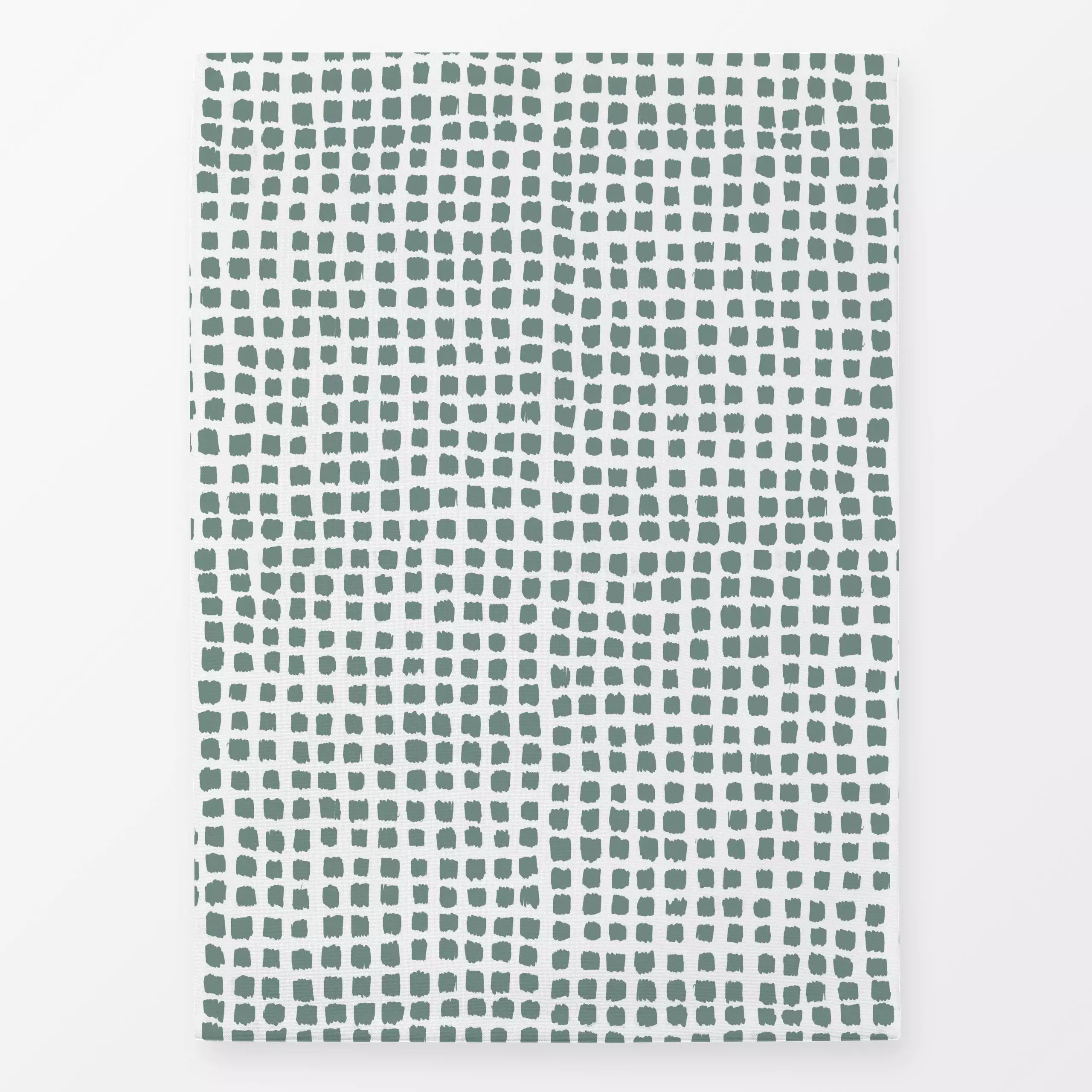 Geschirrtücher Little squares - modern green - Symbole & Muster - von „Heyduda“; Muster, skandinavisch, modern, grafisch, qu...