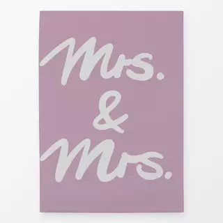 Geschirrtuch Mrs and Mrs 2