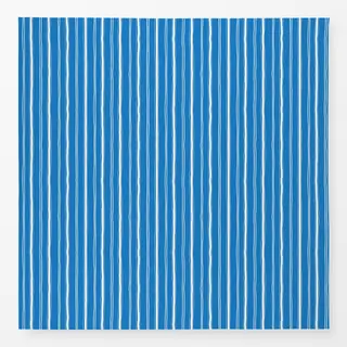 Tischdecke Streifen weiß-blau